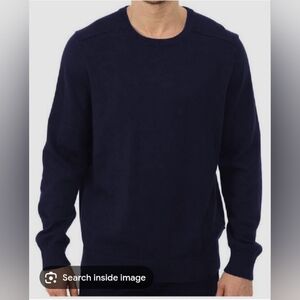 Nautica Men's Dark Blue Crewneck Sweater, Size XL